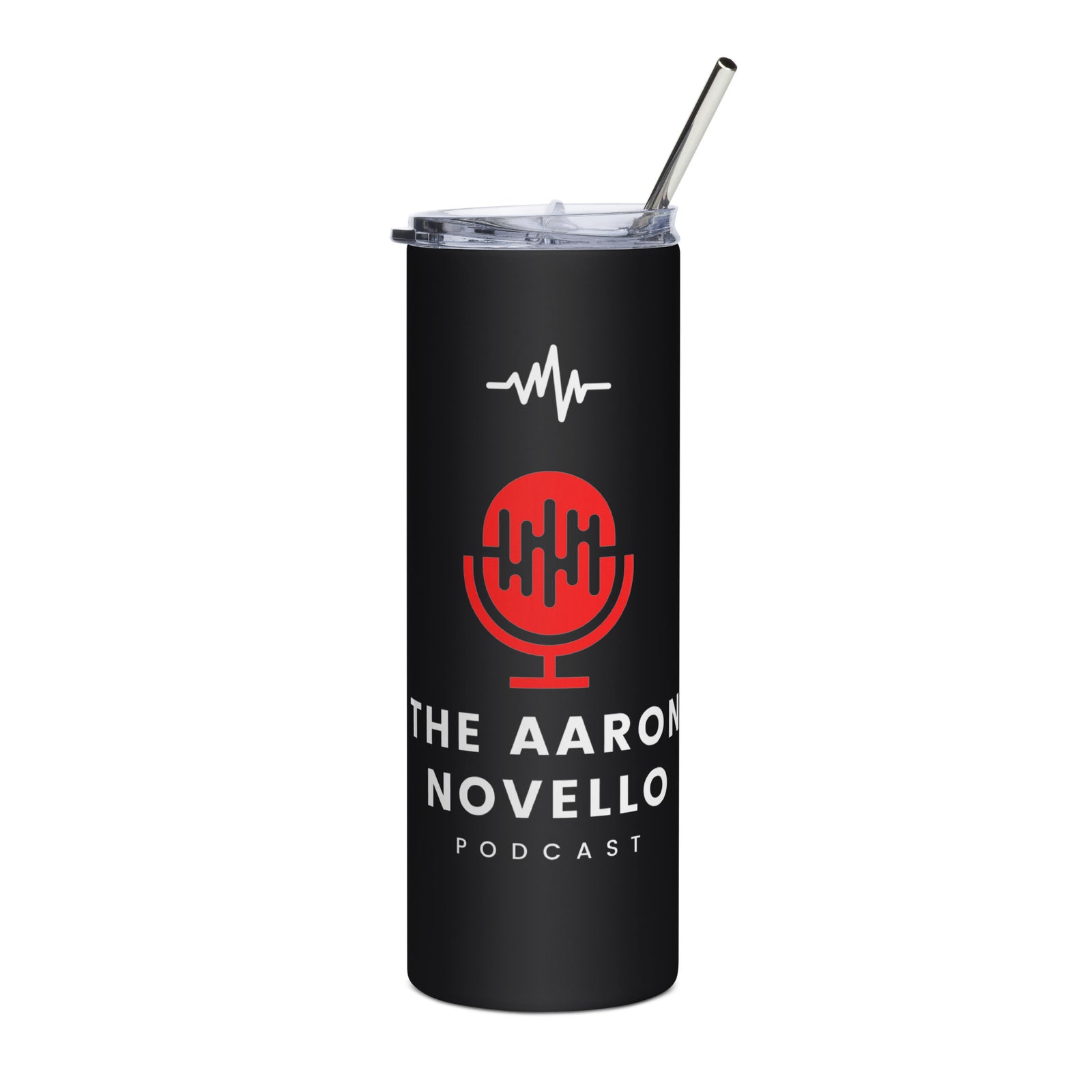 Aaron Novello Podcast Tumbler