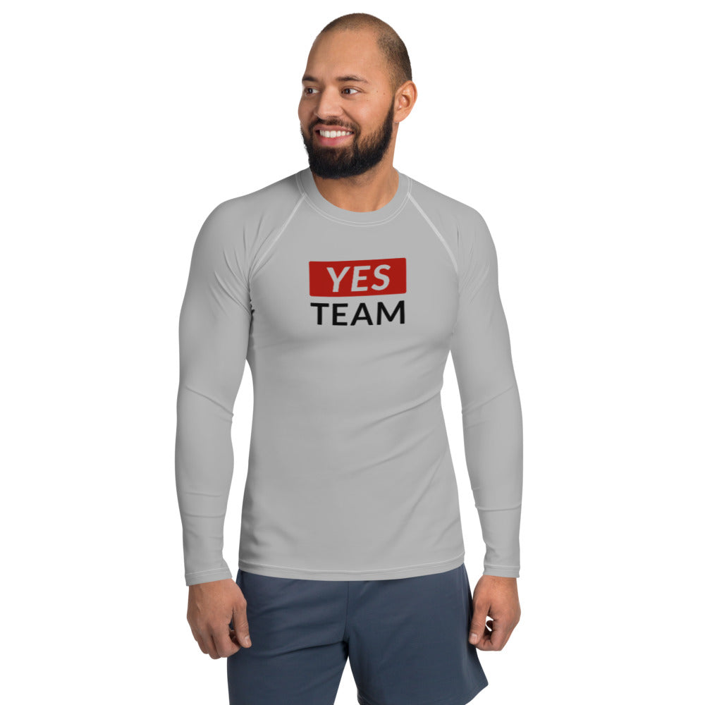 Yes team | Rash Guard Men's Long Sleeve Shirt