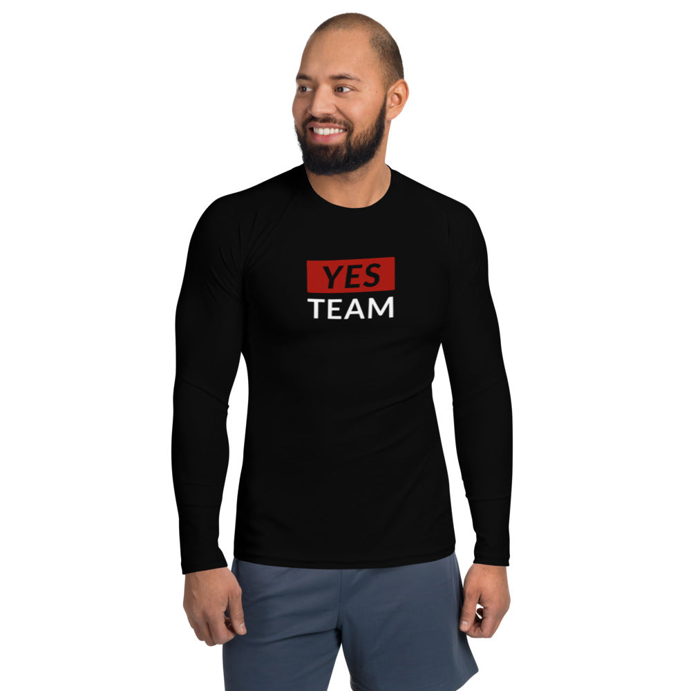 Yes team | Rash Guard Men's Long Sleeve Shirt