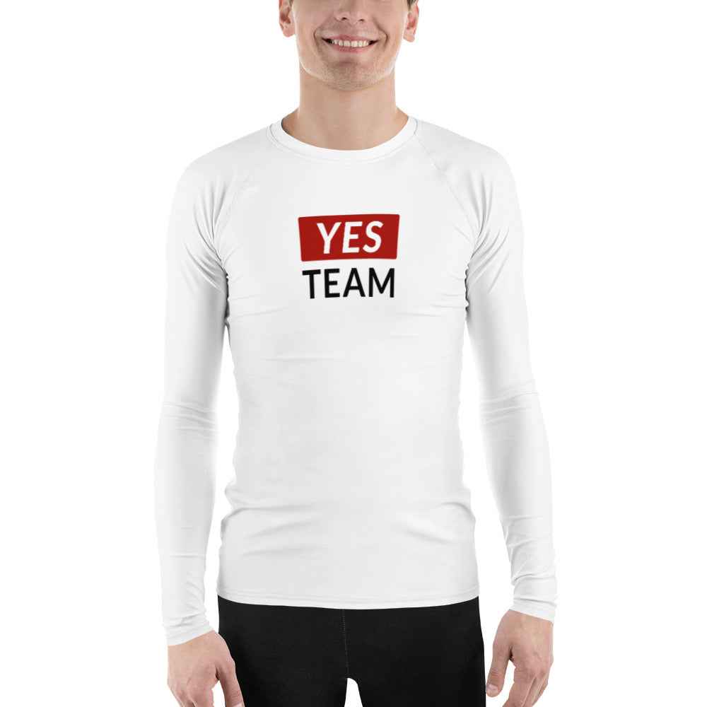 Yes team | Rash Guard Men's Long Sleeve Shirt