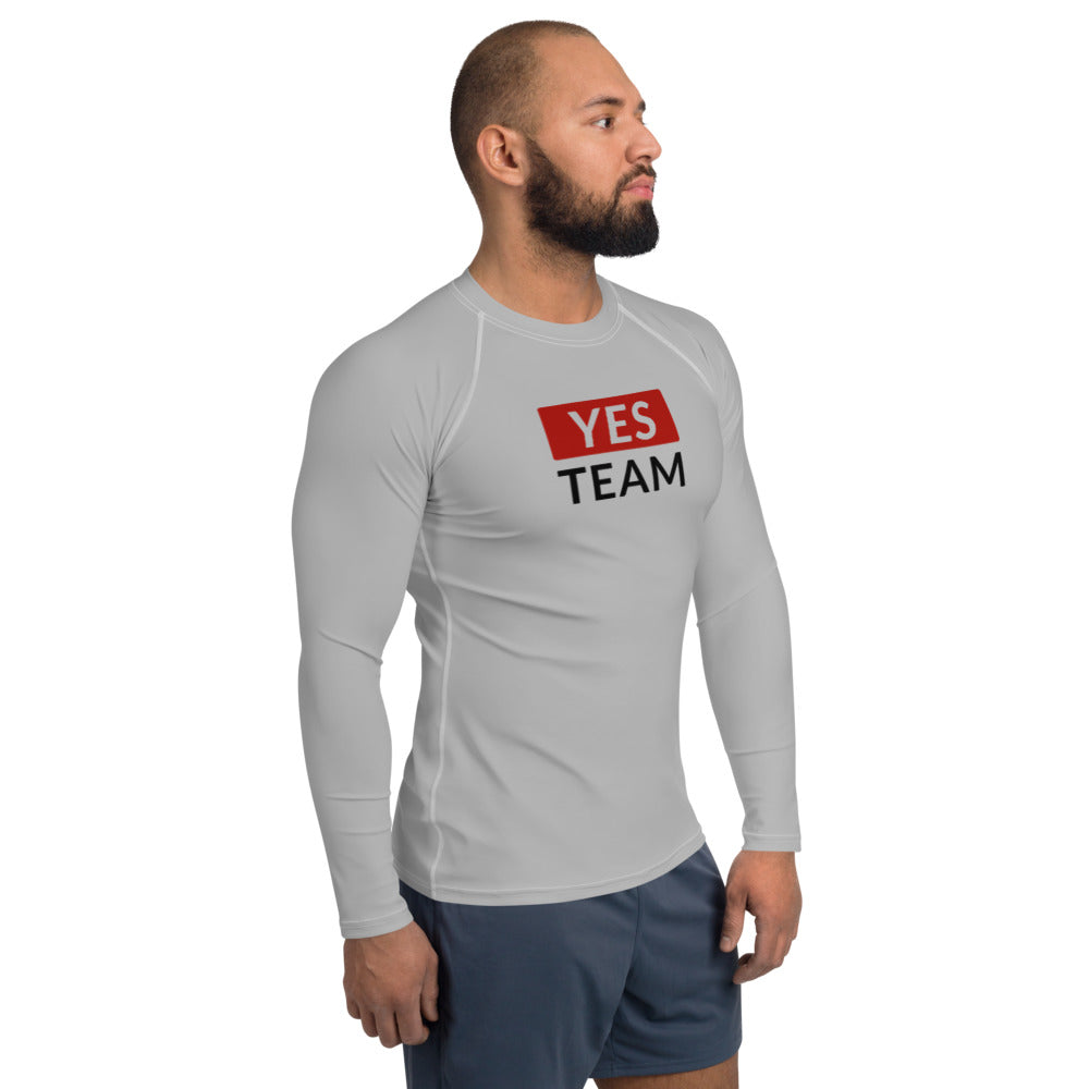 Yes team | Rash Guard Men's Long Sleeve Shirt