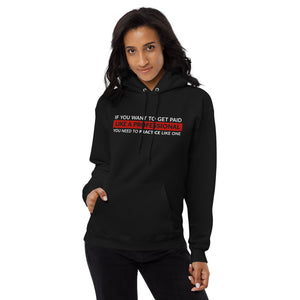 Get Paid Like a Professional | Women's Hoodie