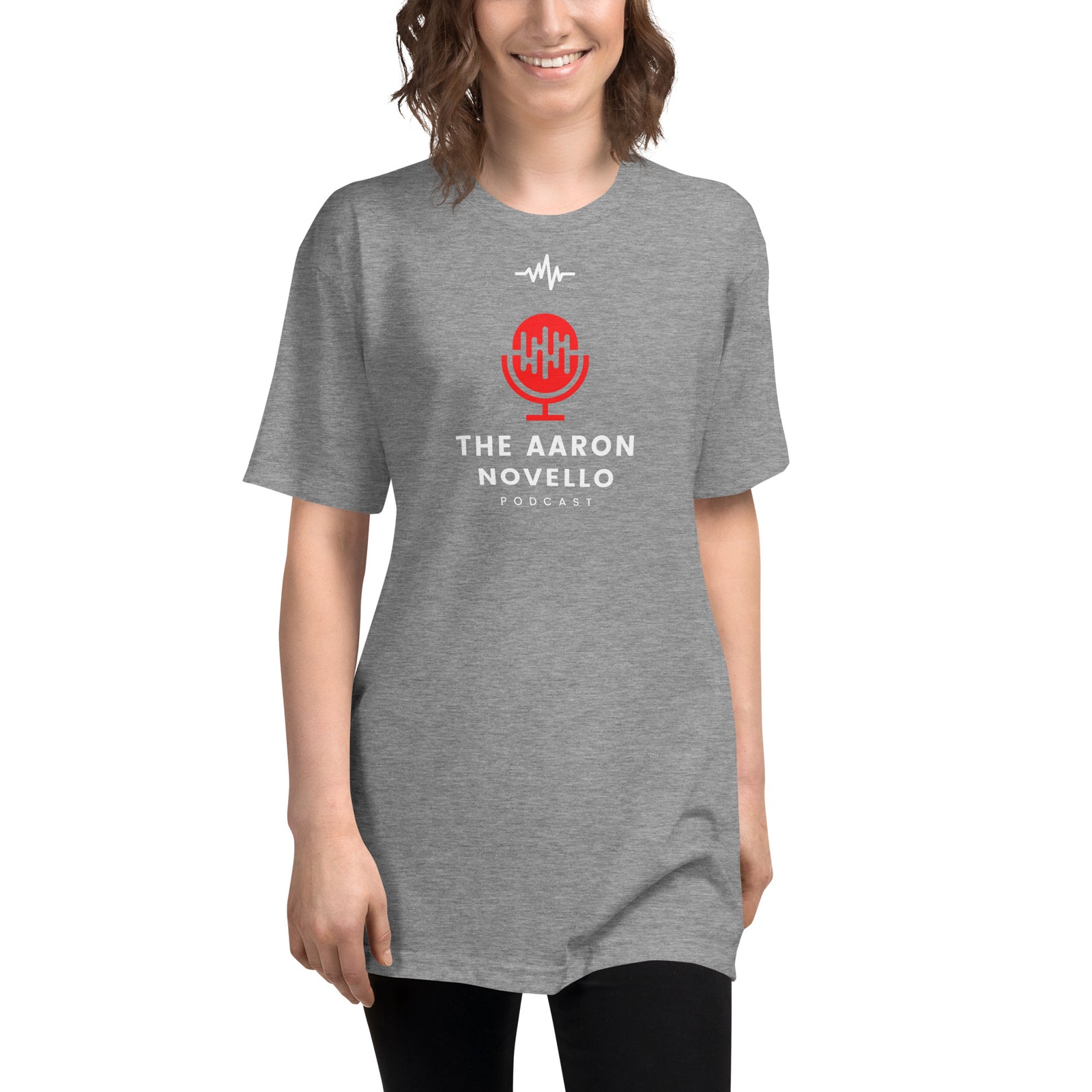 The Aaron Novello Podcast | Unisex Tri-Blend Track Shirt