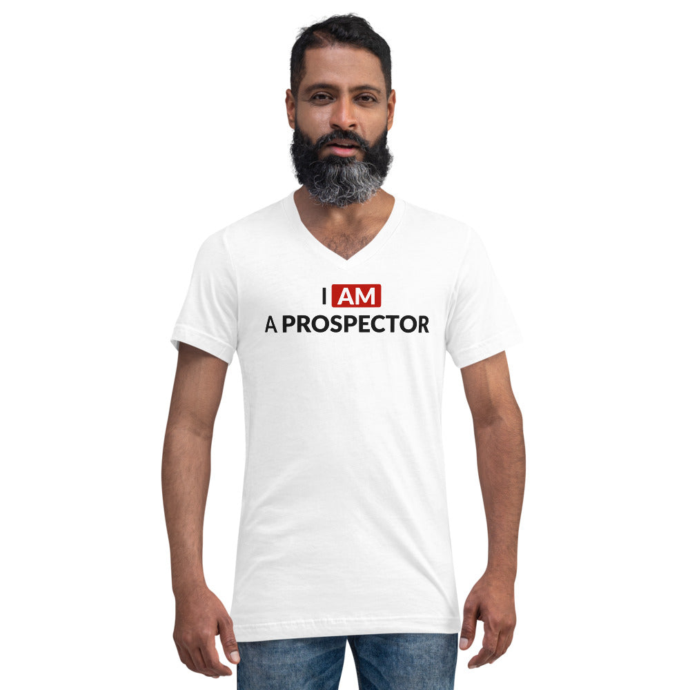 I am a Prospector | Men's V-Neck T-Shirt