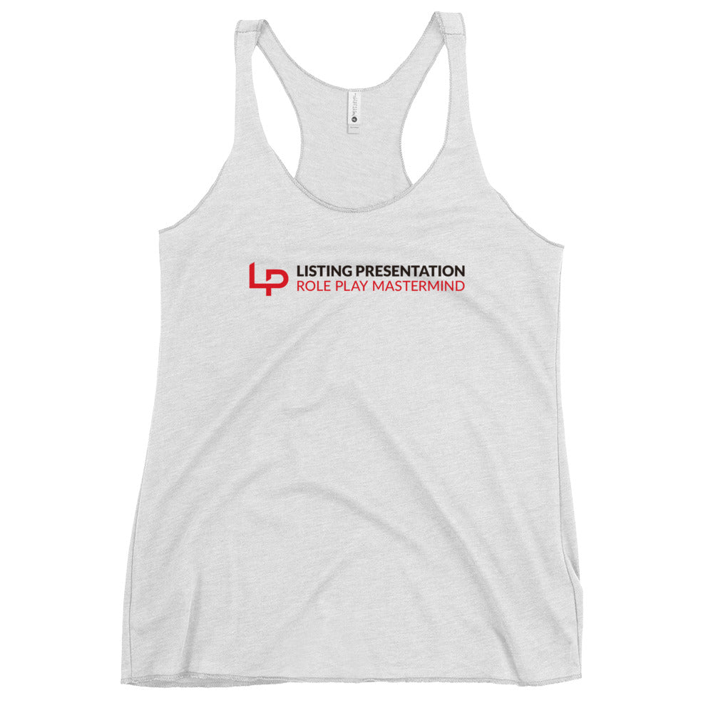 Listing Presentation Role Play Mastermind | Women's Racerback Shirt