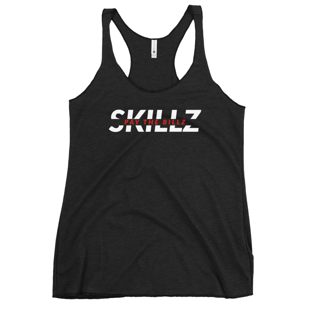 Skillz pay the billz | Women's Racerback Tank
