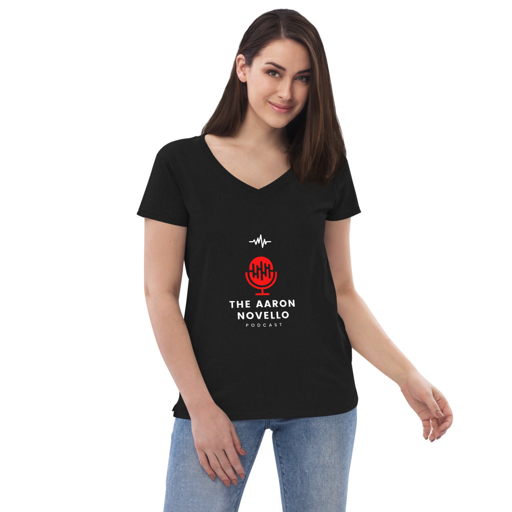 Women’s recycled v-neck t-shirt
