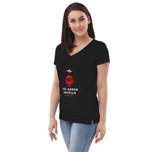 Women’s recycled v-neck t-shirt