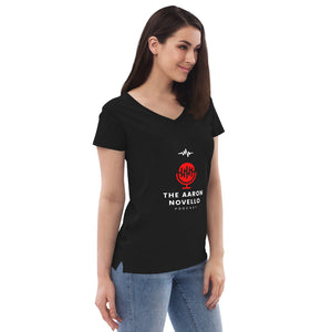 Women’s recycled v-neck t-shirt