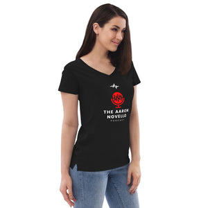 Women’s recycled v-neck t-shirt