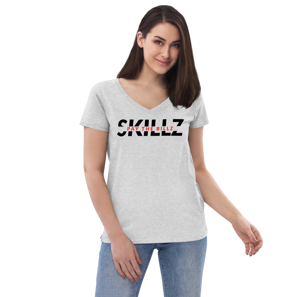 Skillz pay the billz | Women's V-Neck T-Shirt