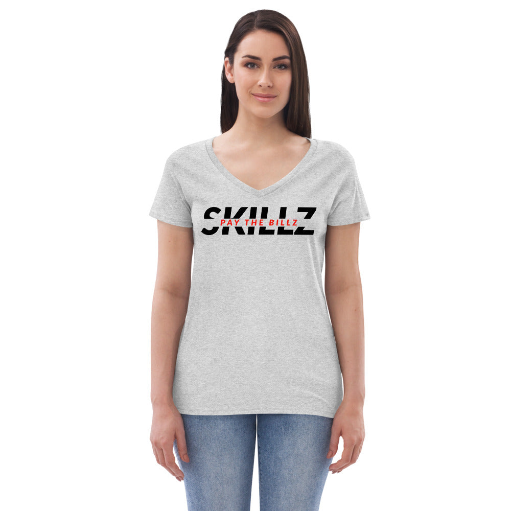 Skillz pay the billz | Women's V-Neck T-Shirt